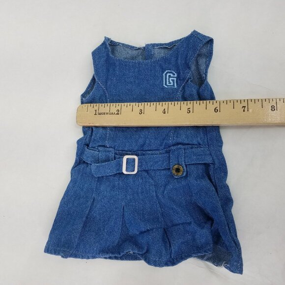 Battat Jean Doll Denim Dress Pink Shoes Our Generation OG 18" fits American Girl - Picture 11 of 11